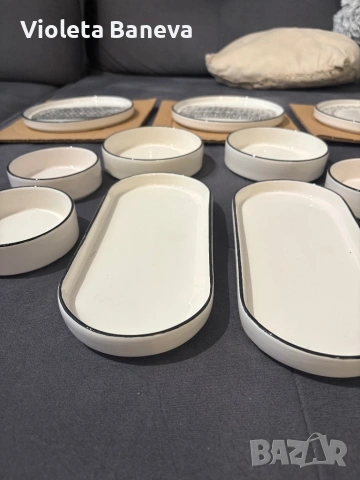НОВ керамичен сет от 12 части, снимка 4 - Сервизи - 53070507