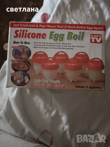 силиконови форми за варене на яйца 12 броя за 20 лева , снимка 4 - Форми - 47769705