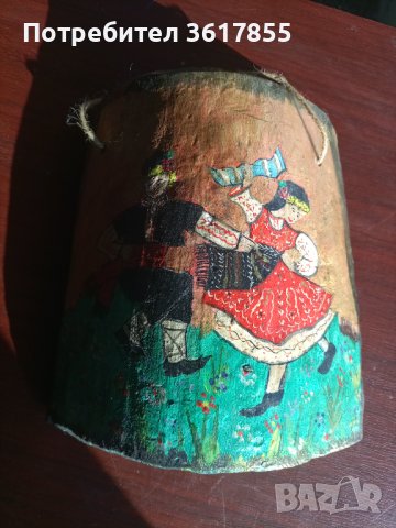 Картина изрисувана на цигла, снимка 1