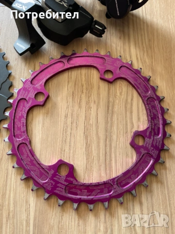 Комплект Shimano Deore XT-SLX, Race Face 11ск цял групсет-монтаж, снимка 10 - Части за велосипеди - 53133094