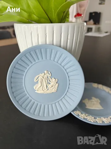 Чиния и пепелник Wedgwood Jasperware, снимка 3 - Декорация за дома - 55964208