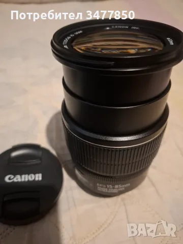 Обектив Canon EF-S 15-85 mm 1:3,5-5,6 IS USM, снимка 3 - Обективи и филтри - 55959312