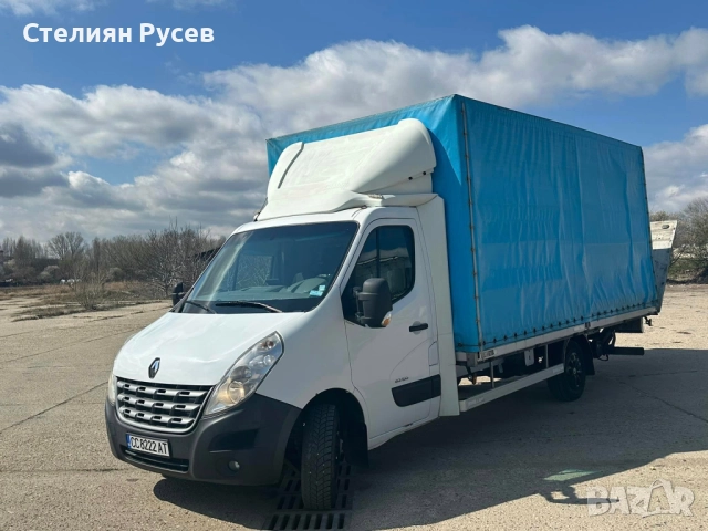  Renault Master 2.3 145к.с / падащ борд / 520/265 см / 2012г / климатик - цена 16 850лв или 8615,27е, снимка 3 - Бусове и автобуси - 52027907