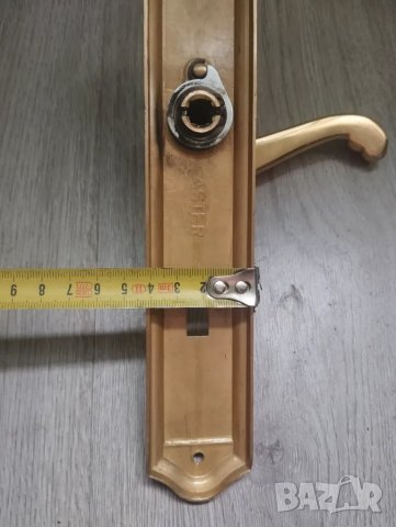 Девет комплекта дръжки за врата с шилд, снимка 3 - Други ценни предмети - 47823369