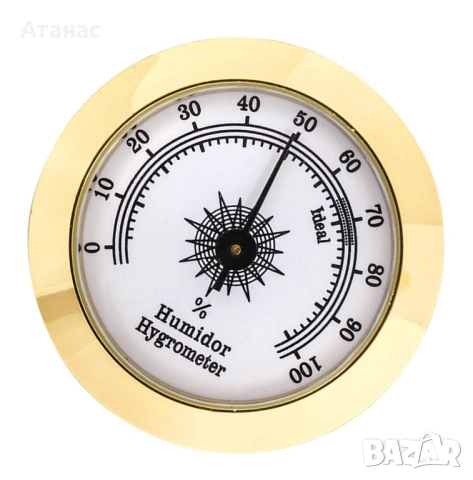 Механичен влагомер за пури 50mm - Класически дизайн с висока точност