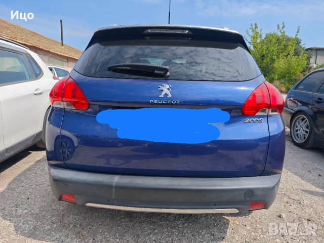 Peugeot 2008 Active синьо 1.2 82кс ръчка, снимка 2 - Части - 50708288