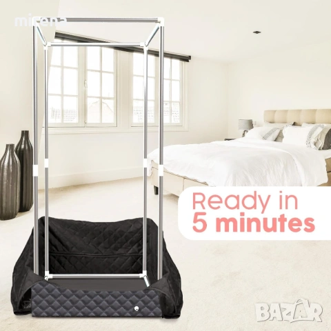 Сауна Преносима парна Сгъваема кабина 1000 W дистанционно палатка, снимка 4 - Други - 53297600