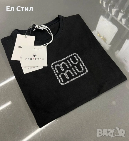 🩷Дамска тениска ✨🔥🔥🔥 👍 ✨𝗣𝗿𝗶𝗰e :15€ НА ЕДРО ✨𝗦ı𝘇𝗲: S M L XL XXL 📌5 бр, снимка 3 - Тениски - 53671996