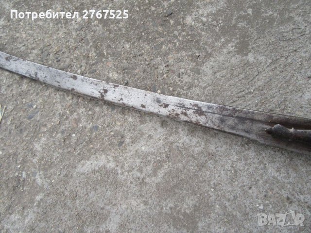 Стар Индо-Персийски Тулвар 19 век сабя меч острие шамшир, снимка 4 - Антикварни и старинни предмети - 40037144