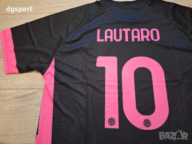Флуоресцентна футболна тениска на Интер#Лаутаро Мартинес#10!, снимка 4 - Футбол - 52063587