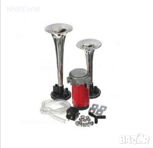 Тромба 2ка с компресор 12V/ клаксон за автомобил 