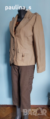 Уникално сако с детайли "Simple wish"® /  голям размер , снимка 4 - Сака - 36282136