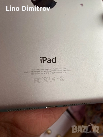 iPad mini 1 Gen 16GB Wi-Fi тъч не работи без айклауд, снимка 3 - Таблети - 52863843