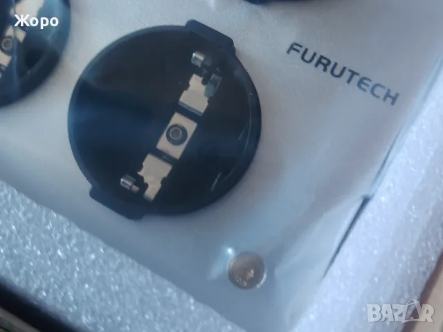 Furutech E-TP60 NCF Rhodium аудио разклонител 2 броя, снимка 4 - Аудиосистеми - 55990291