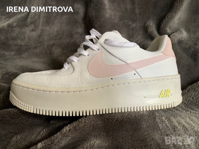 Nike Air Force 38 real leather/pink/, снимка 1 - Детски маратонки - 38803050