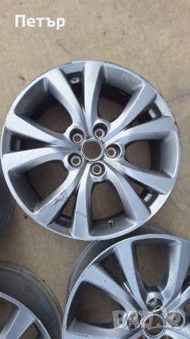 ОРИГИНАЛНИ АЛУМИНИЕВИ ДЖАНТИ ЗА МАЗДА  CX-30 -5х114,3х67-18цола, снимка 4 - Гуми и джанти - 53808283