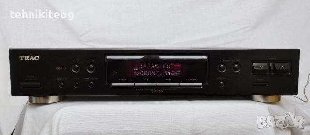 ⭐⭐⭐ TEAC T-R450 ⭐⭐⭐ Качествен и красив тунер с RDS/RT/PTY и 40 станции памет