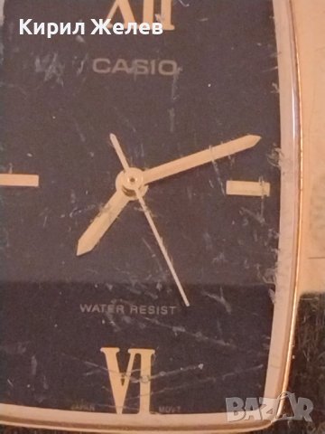CASIO WATER RESISTANT JAPAN MOVT ЕЛЕГАНТЕН БИЗНЕС МОДЕЛ ДАМСКИ ЧАСОВНИК 27359, снимка 3 - Дамски - 38753260
