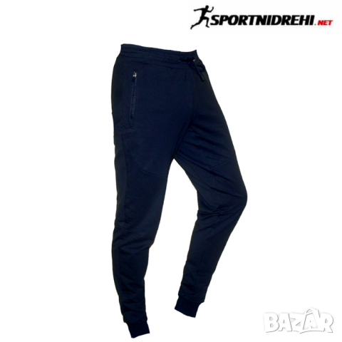 Мъжко спортно долнище REDICS, тъмносиньо, памук и ликра, снимка 2 - Спортни дрехи, екипи - 44681157