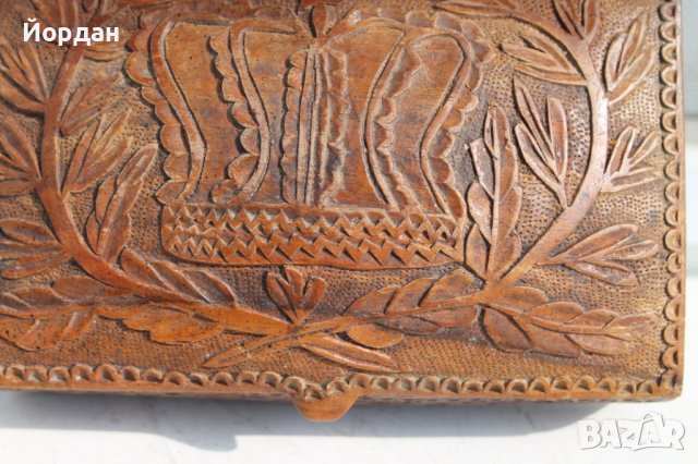 Дървена кутия за бижута, снимка 4 - Други ценни предмети - 42406866