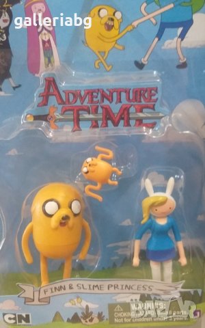 Комплект фигурки на Време за приключения (Adventure Time), снимка 2 - Фигурки - 41641787