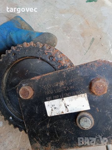Ръчна лебедка 800 кг, снимка 3 - Други инструменти - 41502927