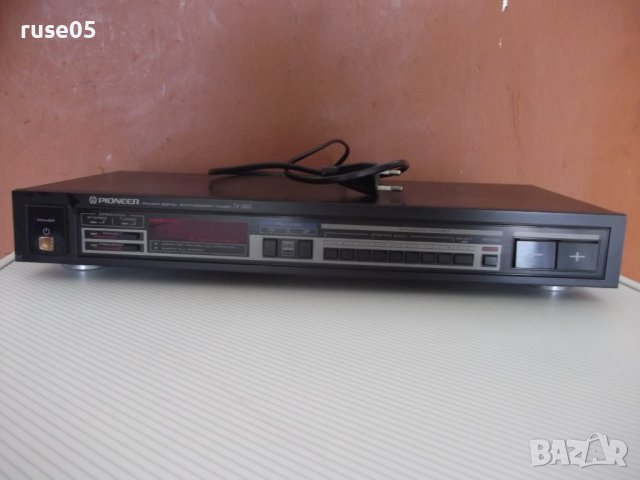 Радио тунер цифров"SYNTHESIZER TUNER-PIONEER-TX-1060"работещ, снимка 2 - Ресийвъри, усилватели, смесителни пултове - 40750858