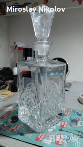 Кристален сервиз за алкохол - Poltar Crystal, снимка 3 - Сервизи - 53582214