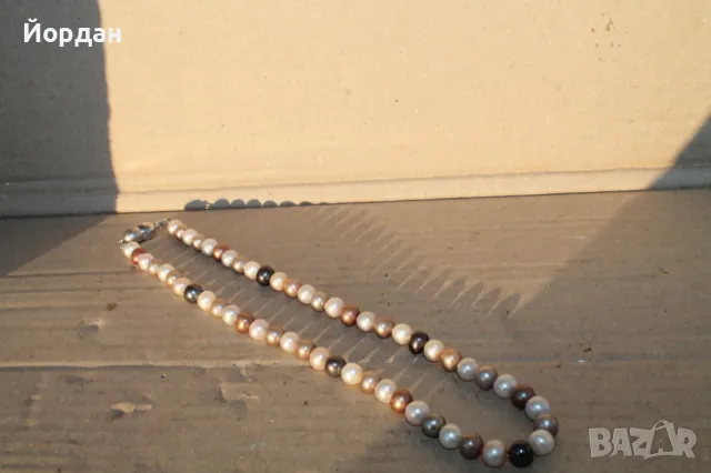 Огърлица с естествени перли