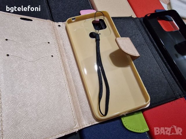 Намалени!!! Xiaomi Redmi 10C калъфи тип тефтер със силиконово легло, снимка 15 - Калъфи, кейсове - 39277687
