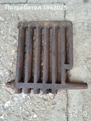 Соц Стара Чугунена Скара За Стара Печка., снимка 2 - Отоплителни печки - 51636894