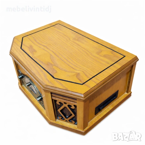 Ретро аудио система „всичко в едно“ модел Emerson NR303TT, снимка 7 - Антикварни и старинни предмети - 53785309