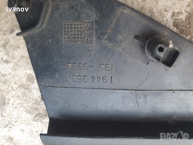 Капачка лява врата от вътре за ляво огледало бмв е34, снимка 2 - Части - 41928843