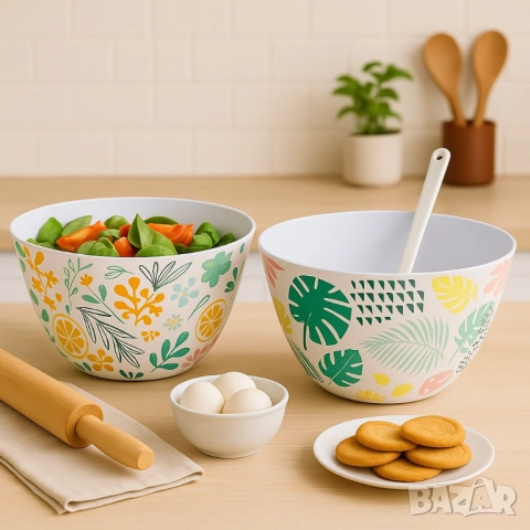 Меламинова купа 25см – шарен дизайн