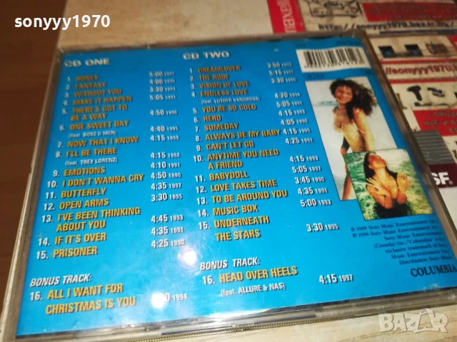 MARIAH CAREY X2CD 1308251949, снимка 10 - CD дискове - 51358171