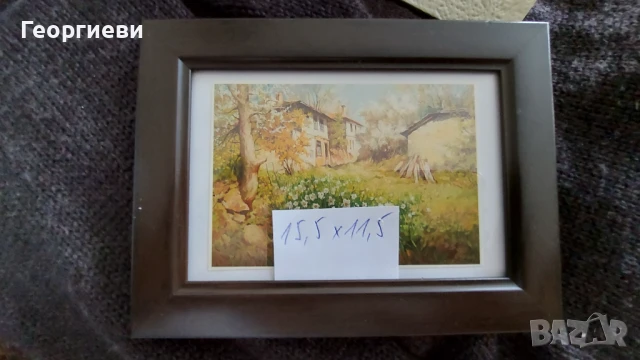 Картини, малки  - 6 броя, снимка 8 - Картини - 50947777