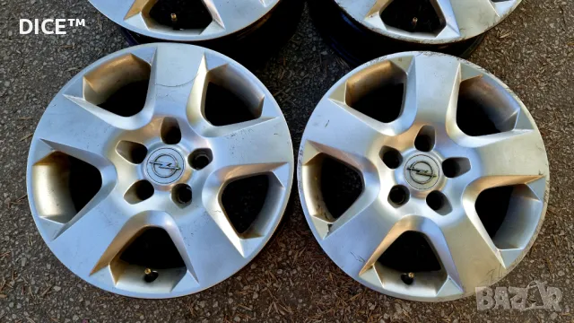 Опел 16 5х110 железни джанти с тасове Opel Astra Vectra Zafira. 5x110, снимка 3 - Гуми и джанти - 50109310