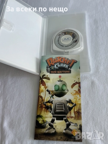 Оригинална Игра за PSP Ratchet & Clank: Size Matters , (Sony PSP), снимка 5 - Игри за PlayStation - 55787916