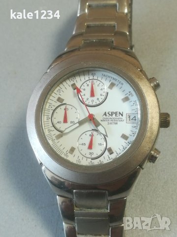 Мъжки часовник ASPEN Chronograph. Японски механизъм. Хронограф 