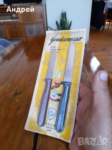 Стар нож,ножчета Rostfrei, снимка 2 - Други ценни предмети - 33864411
