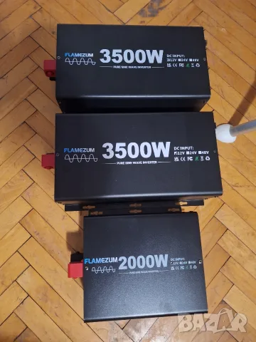 инвентор 12V -220V пълна синусуида 3500W , снимка 5 - Друга електроника - 55736384