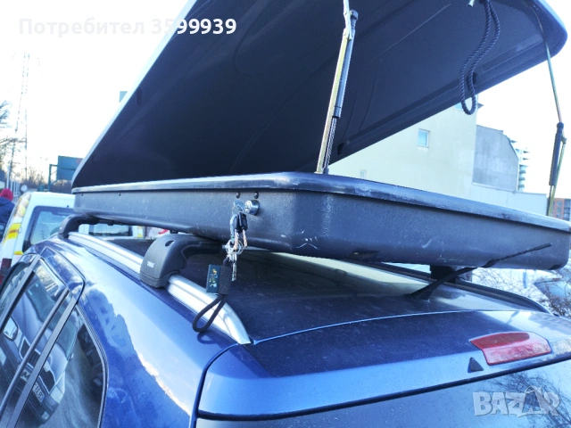 Автобокс, куфар, кутия, багажник за автомобил Jatbag classic 1000, снимка 8 - Аксесоари и консумативи - 53114474