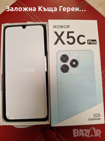 Телефон Honor X5C PLUS, снимка 3 - Телефони с две сим карти - 55810161