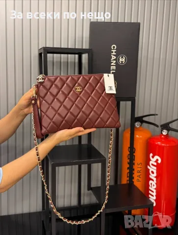 Chanel Клъч Чанта С Дръжка И Синджир Шанел - Различни Цветове Код SEM-57, снимка 6 - Чанти - 55724503