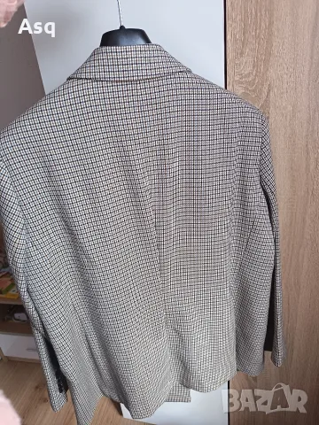 Блейзър на каре MANGO , снимка 3 - Костюми - 56232611