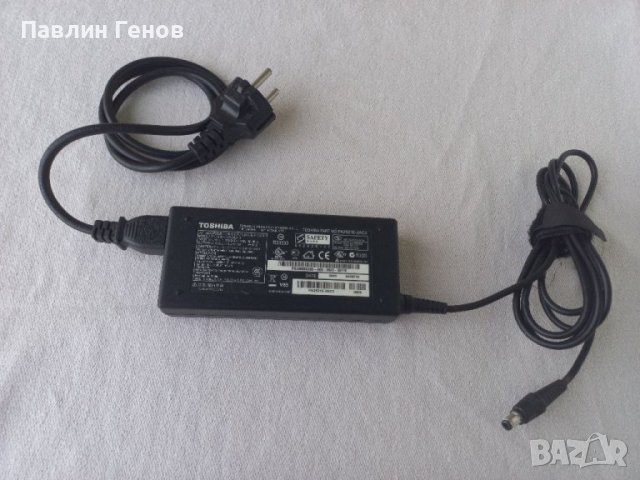 	Оригинално зарядно за лаптоп Toshiba 15V 6А, снимка 2 - Кабели и адаптери - 41019983