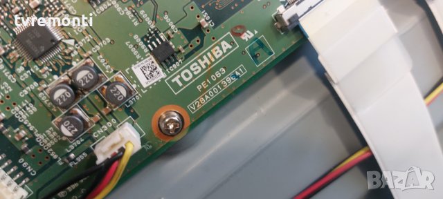 MAIN AV BOARD PE1063 A V28A001396A1  Toshiba 46TL933 for 46 inc DISPLAY T460HVN02.2 , снимка 2 - Части и Платки - 41825122
