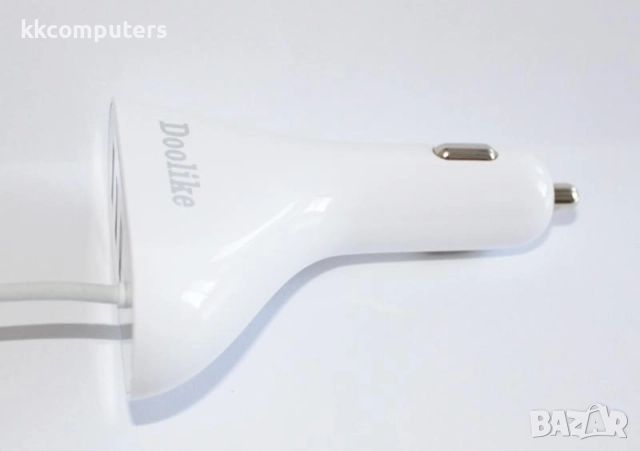 12V Зарядно за автомобил DOOLIKE CCA12 / 3USB + iPhone 6 Баркод : 452900, снимка 4 - Зарядни за кола - 52176876