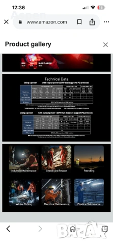 Професионален челник - NITECORE® HU 2000 лумена - Чисто нов , снимка 12 - Къмпинг осветление - 53754675