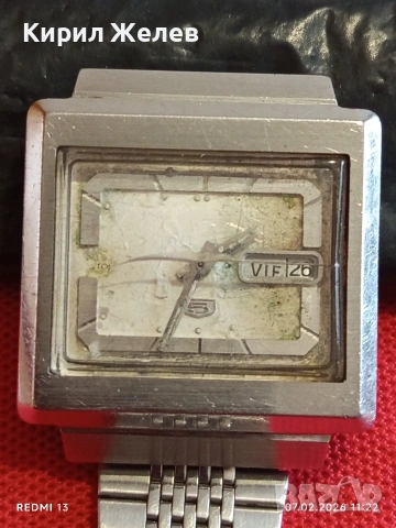 Винтидж автоматичен часовник SEIKO 5 TV рядък за КОЛЕКЦИОНЕРИ 45647, снимка 2 - Мъжки - 53390239